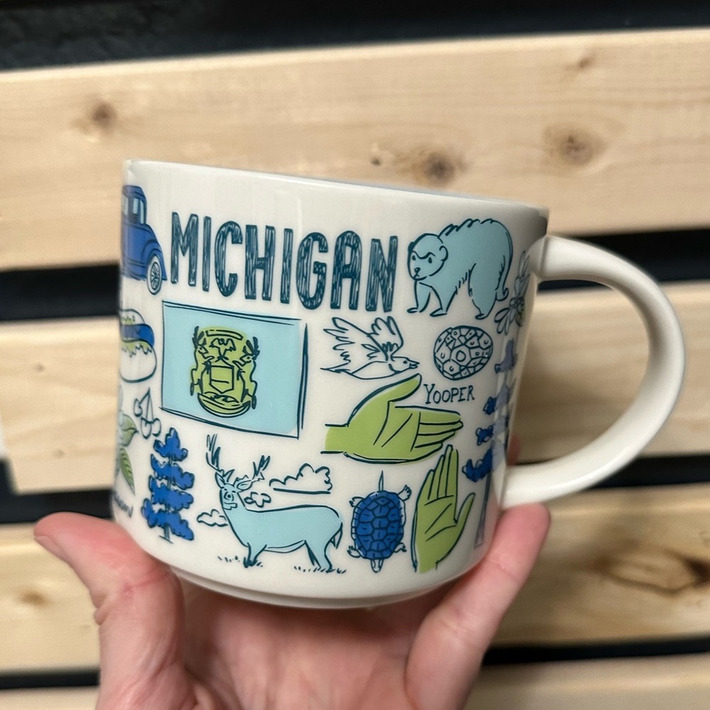 Starbucks Michigan Been There series coffee mug